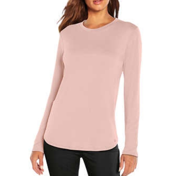 Banana Republic Women's Pink Long Sleeve Top - Picture 1 of 11